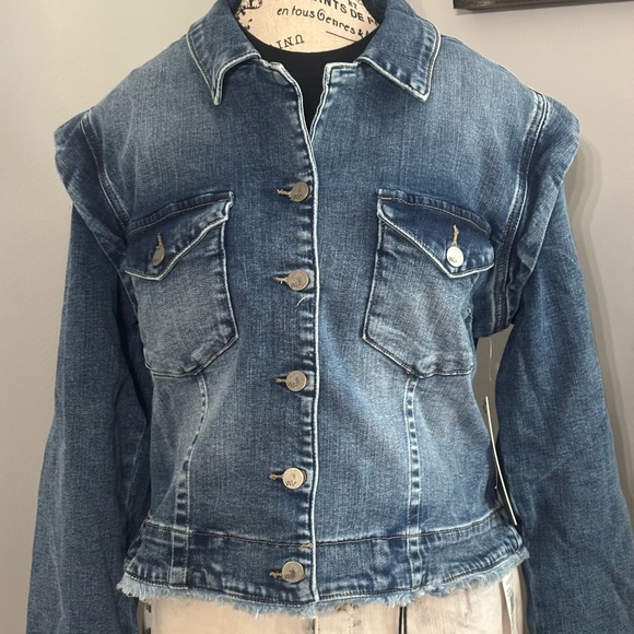 1 left.Road Trip Denim Jacket - Picture 5 of 7